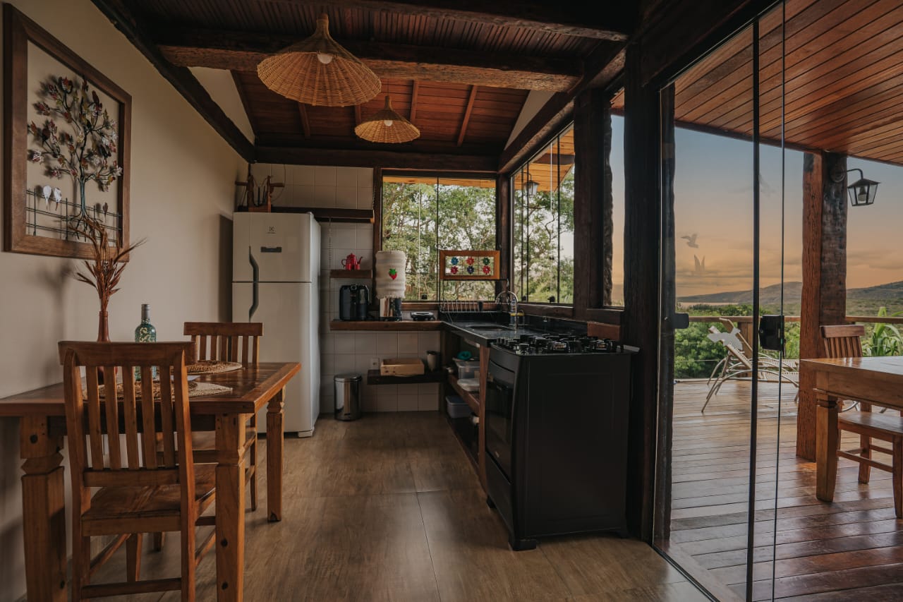 Cozinha completa equipada